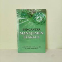 Image of Pengantar manajemen syariah